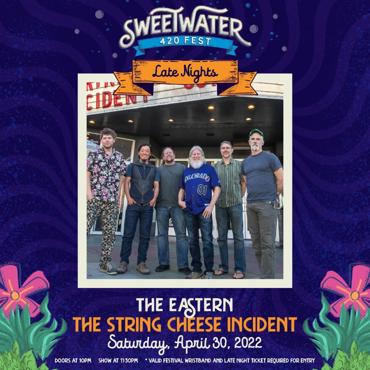 The String Cheese Incident announces intimate late night set at SweetWater 420 Fest