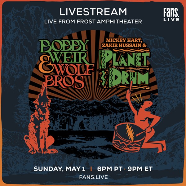 Bobby Weir & Wolf Bros ft. The Wolfpack + Mickey Hart, Zakir Husain & Planet Drum Live From Frost Amphitheater
