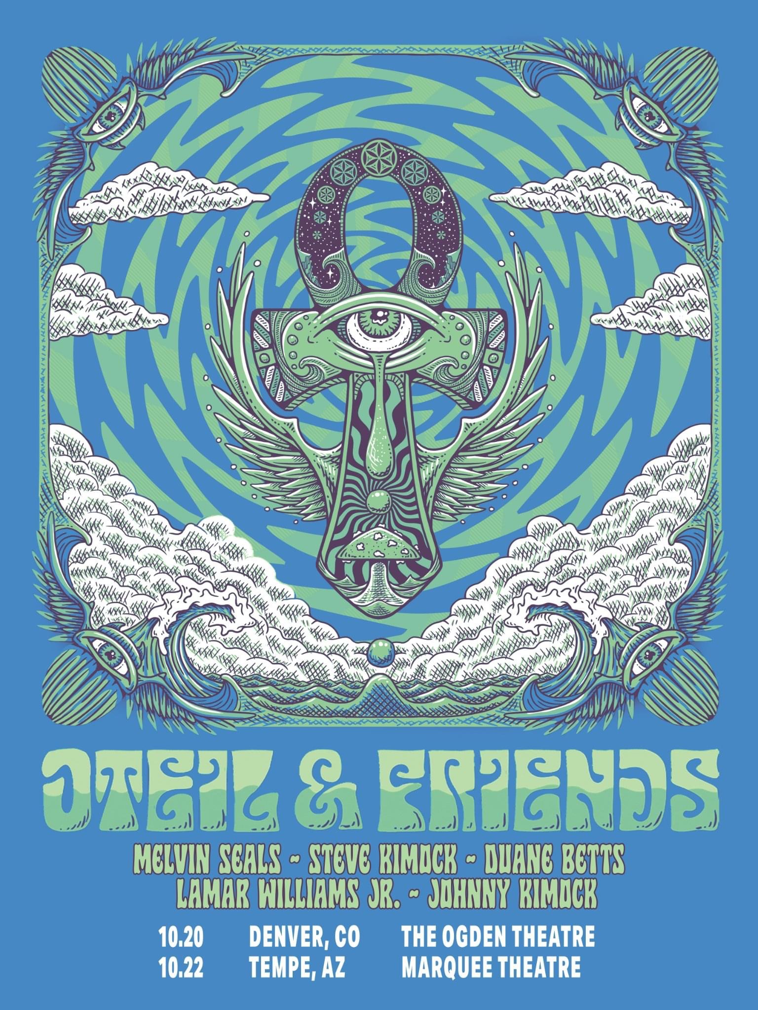 Denver and Tempe! Oteil & Friends is headed your way in October.