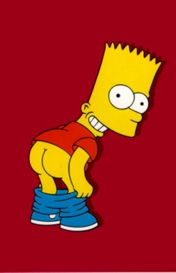 Create KindPics Post or eCards with Bart Simpson of the Simpsons